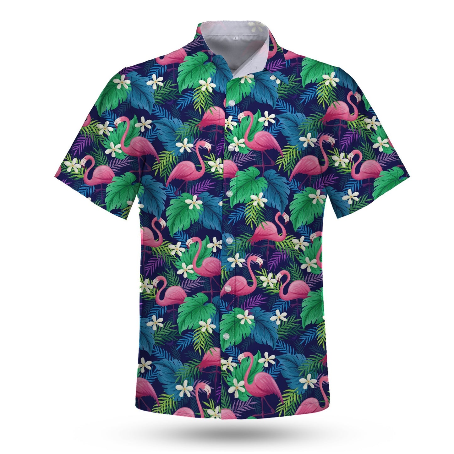 Custom Dye Sublimation Hawaiian Shirt-Stretch Poly