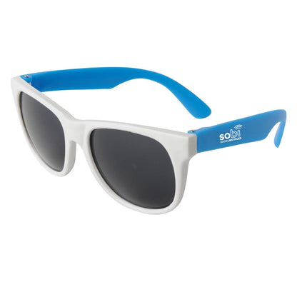 Neon Sunglasses w/White Frame