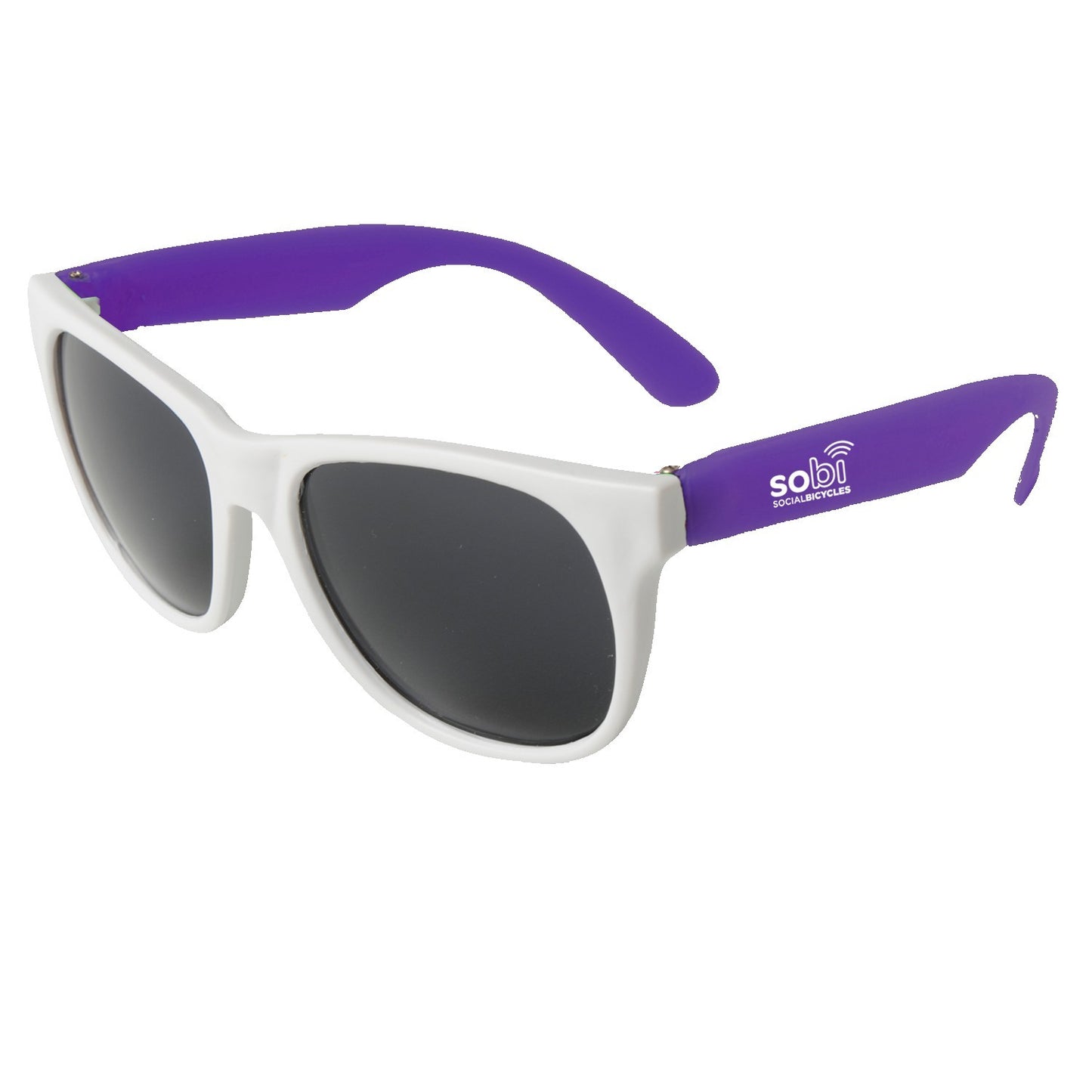 Neon Sunglasses w/White Frame