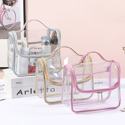 Clear Pvc Travel Zipper Clear Makeup Bags