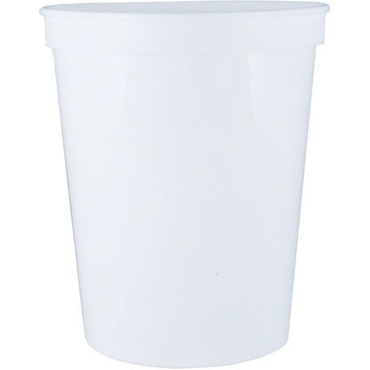 16 oz. Smooth Wall Plastic Stadium Cup