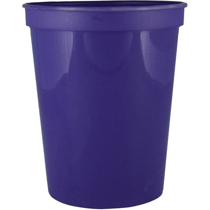 16 oz. Smooth Wall Plastic Stadium Cup