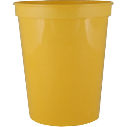 16 oz. Smooth Wall Plastic Stadium Cup