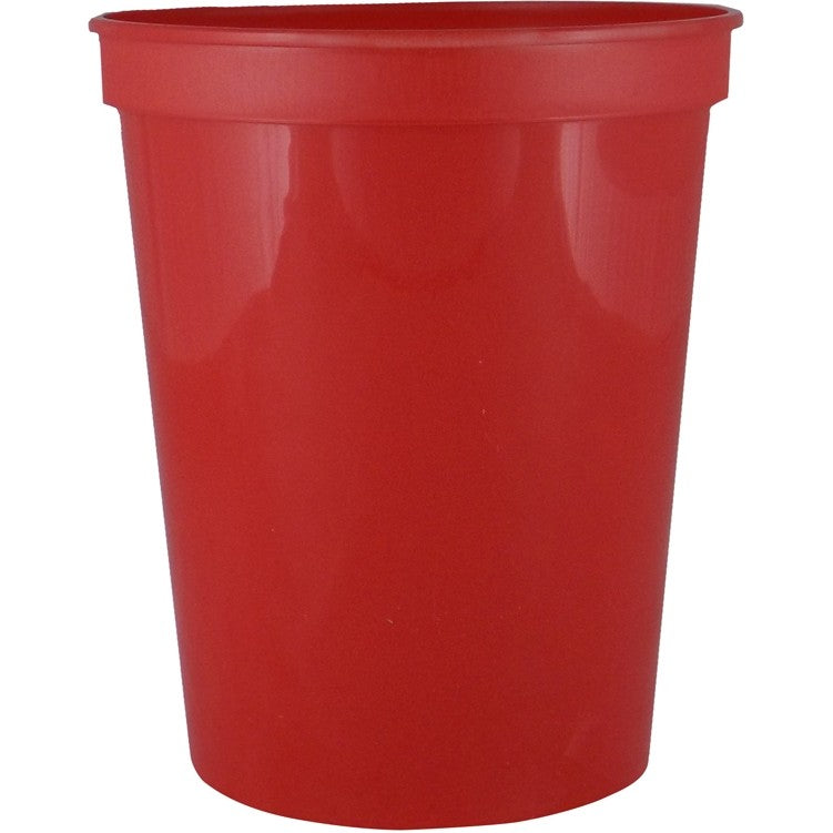 16 oz. Smooth Wall Plastic Stadium Cup