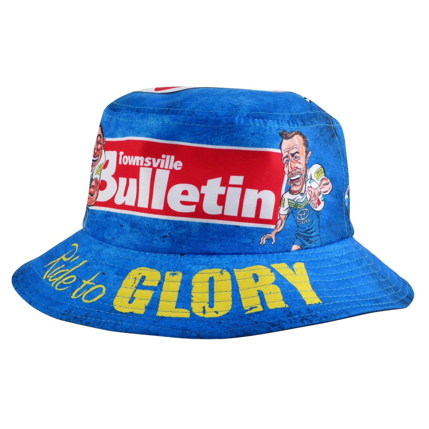 Sublimated Unstructured Bucket Hat w/ Imprint on Brim Inside