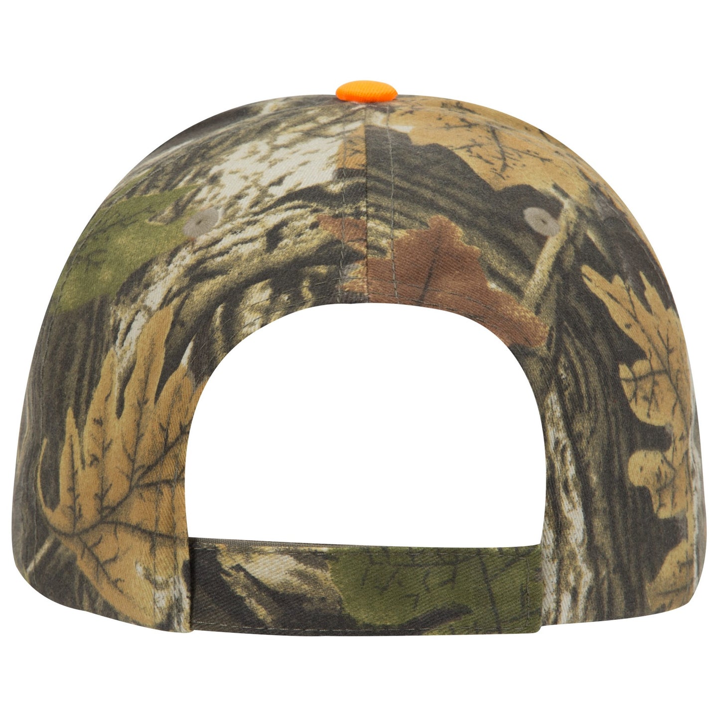 OTTO Camouflage Brushed Cotton Blend Twill Sandwich Visor 6 Panel Low Profile Baseball Cap