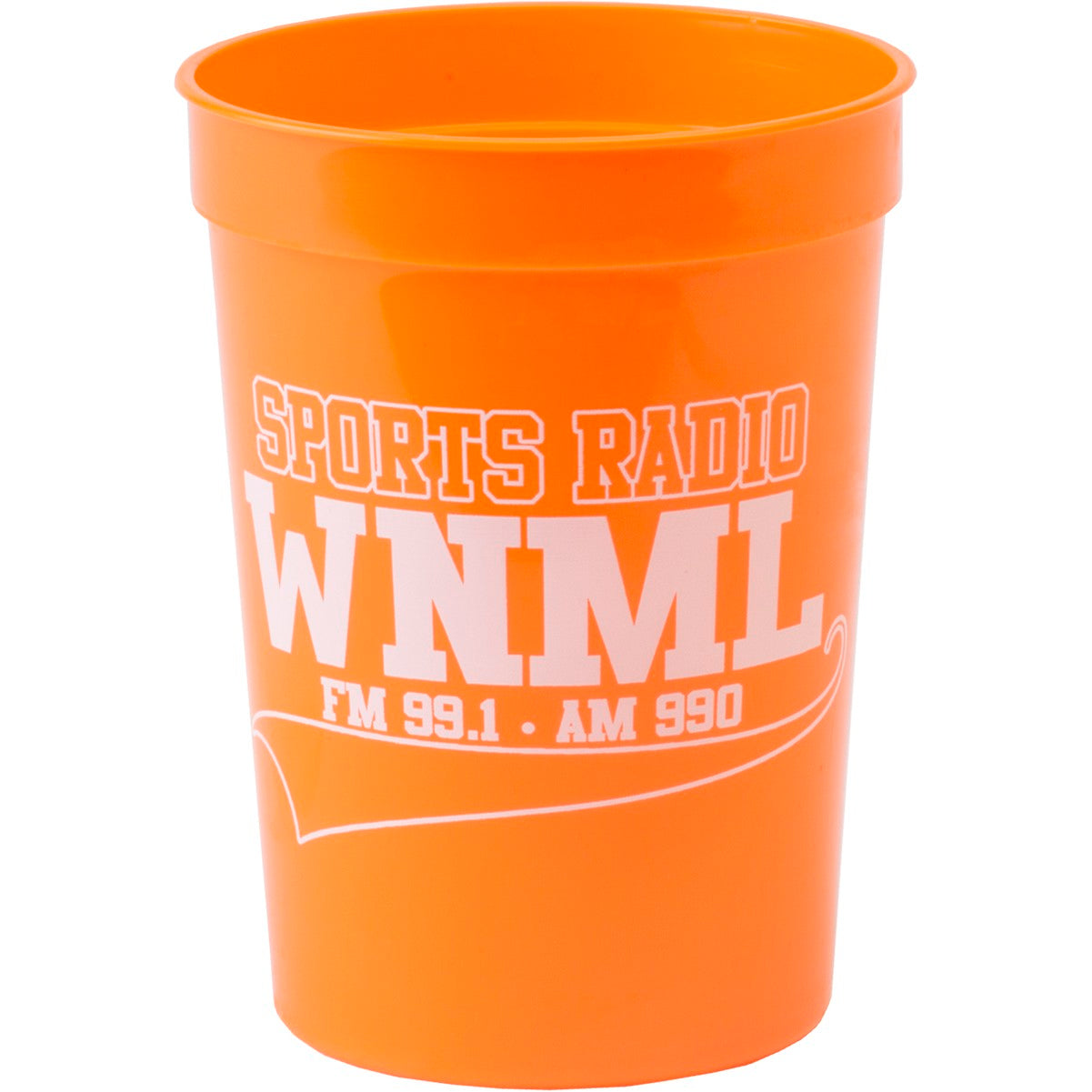 Smooth Plastic Stadium Cup