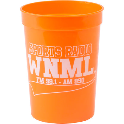 Smooth Plastic Stadium Cup