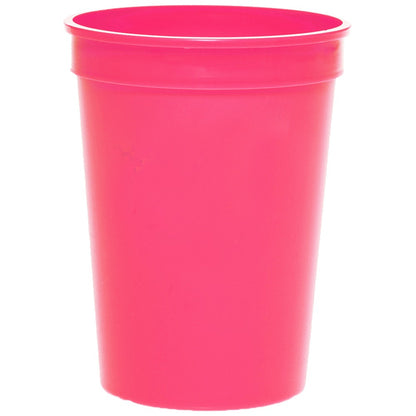 12 Oz. Plastic Stadium Cups