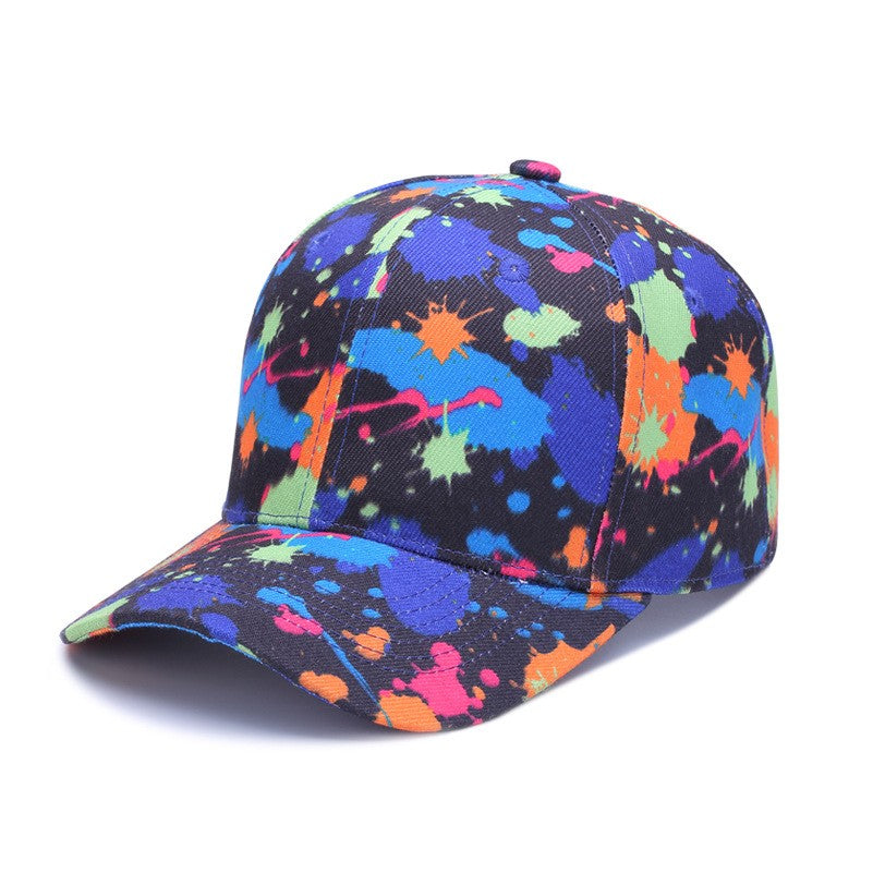 Dye-Sublimated Structured 6 Panel Sports Caps w/ Hook & Loop