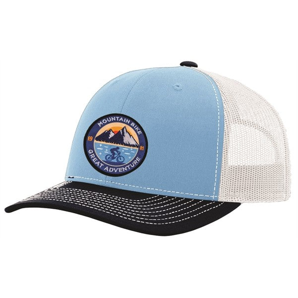 Richardson 112 Twill Mesh Snapback Trucker Hat with Patch