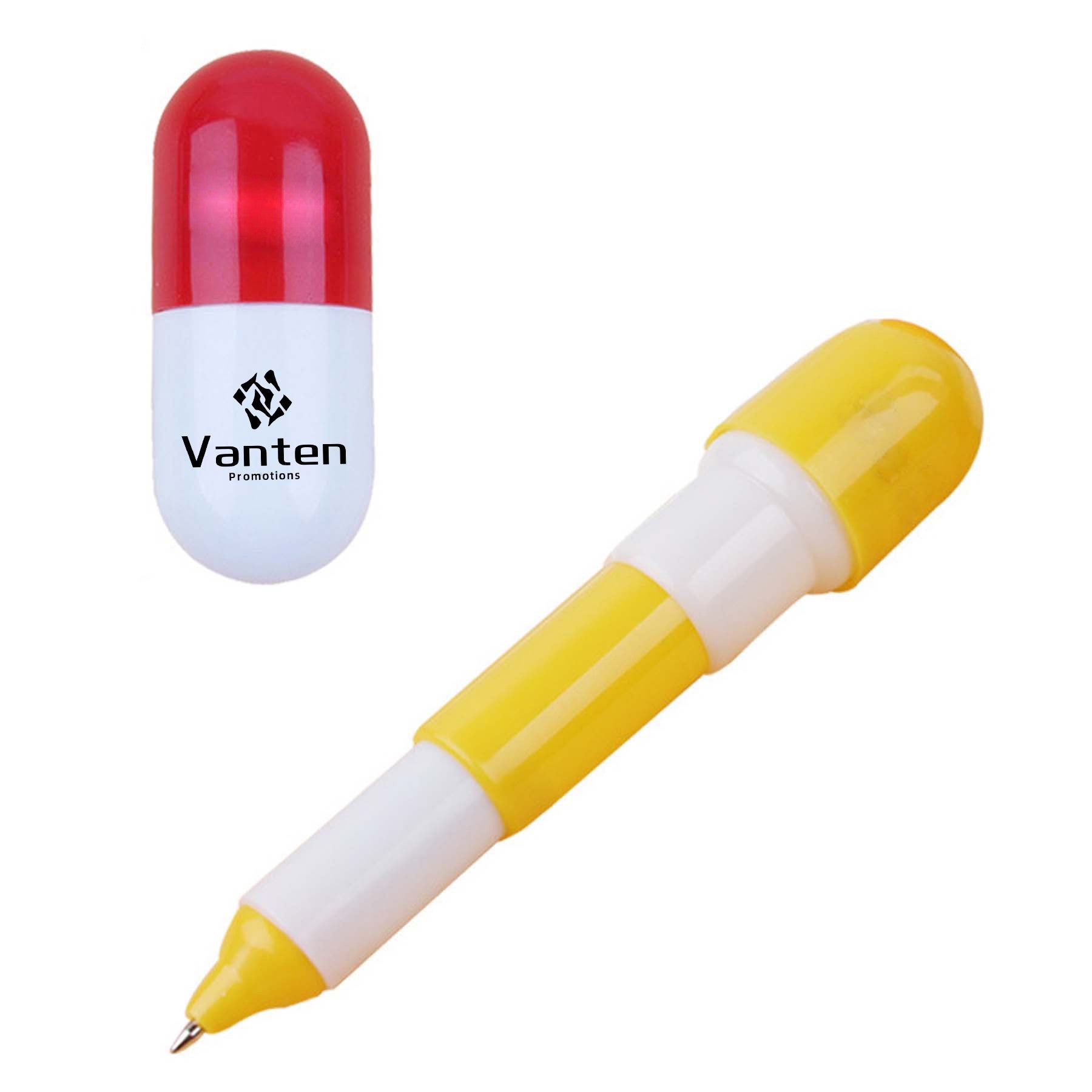 Capsule Shaped Ballpoint Pen