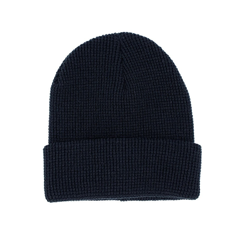 Waffle Knit Cuff Beanie