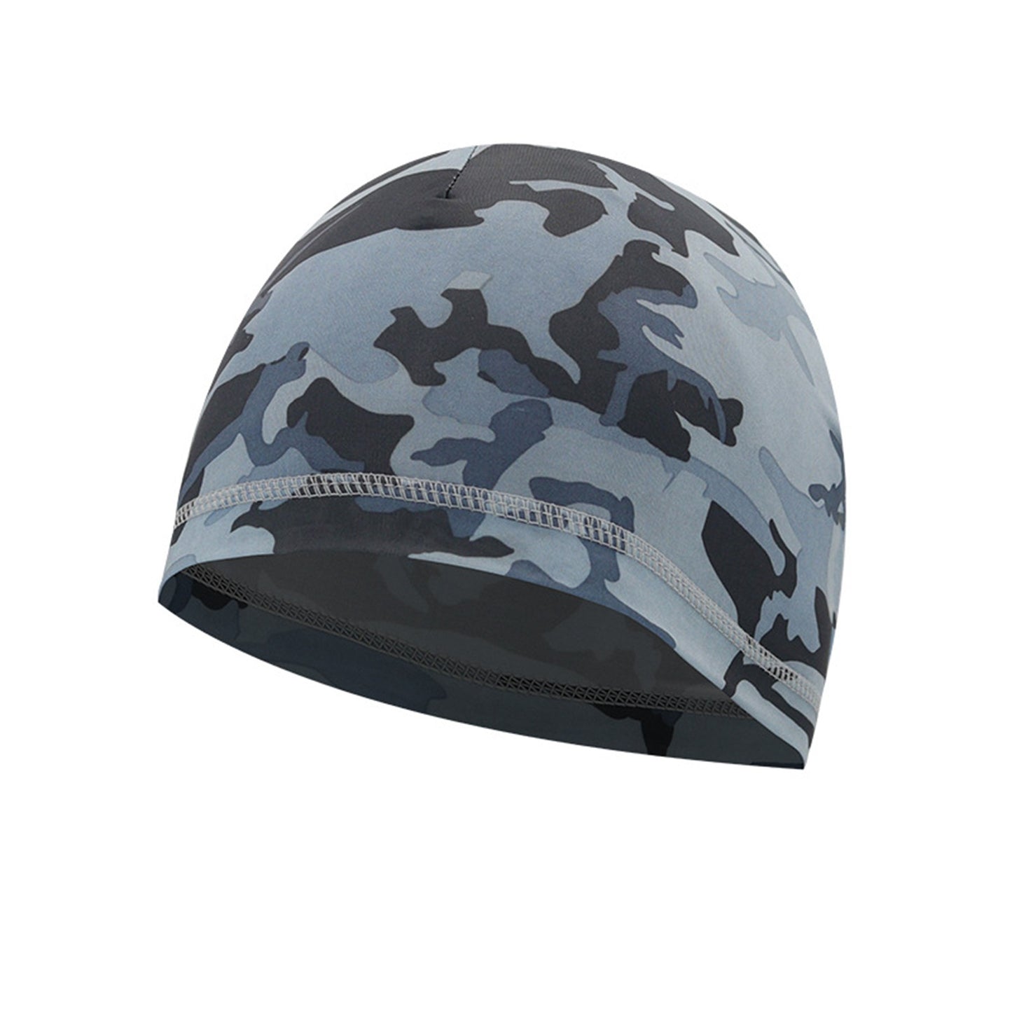 Camouflage Halo Headband Skull Cap Sports Beanie