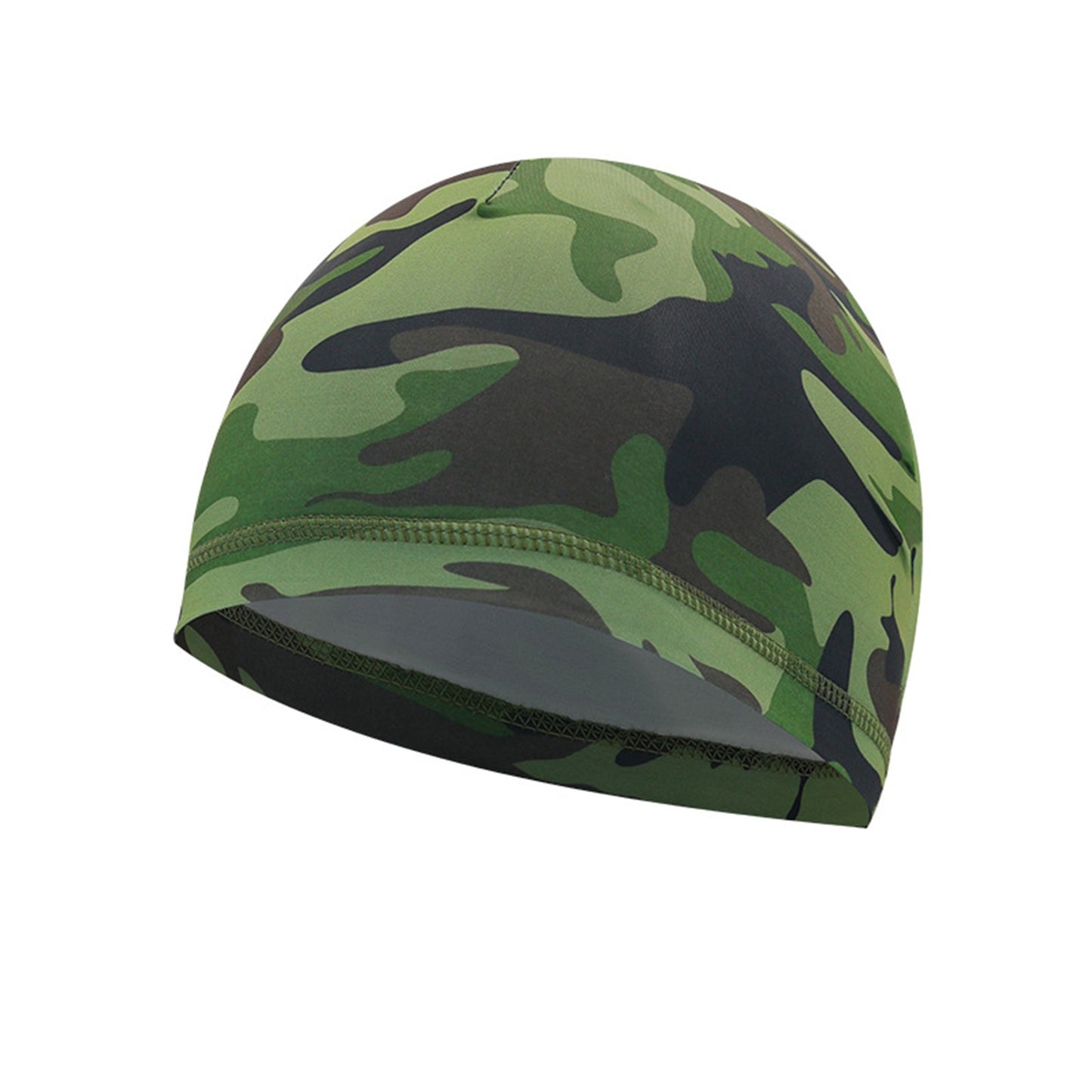 Camouflage Halo Headband Skull Cap Sports Beanie