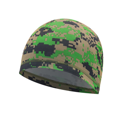 Camouflage Halo Headband Skull Cap Sports Beanie