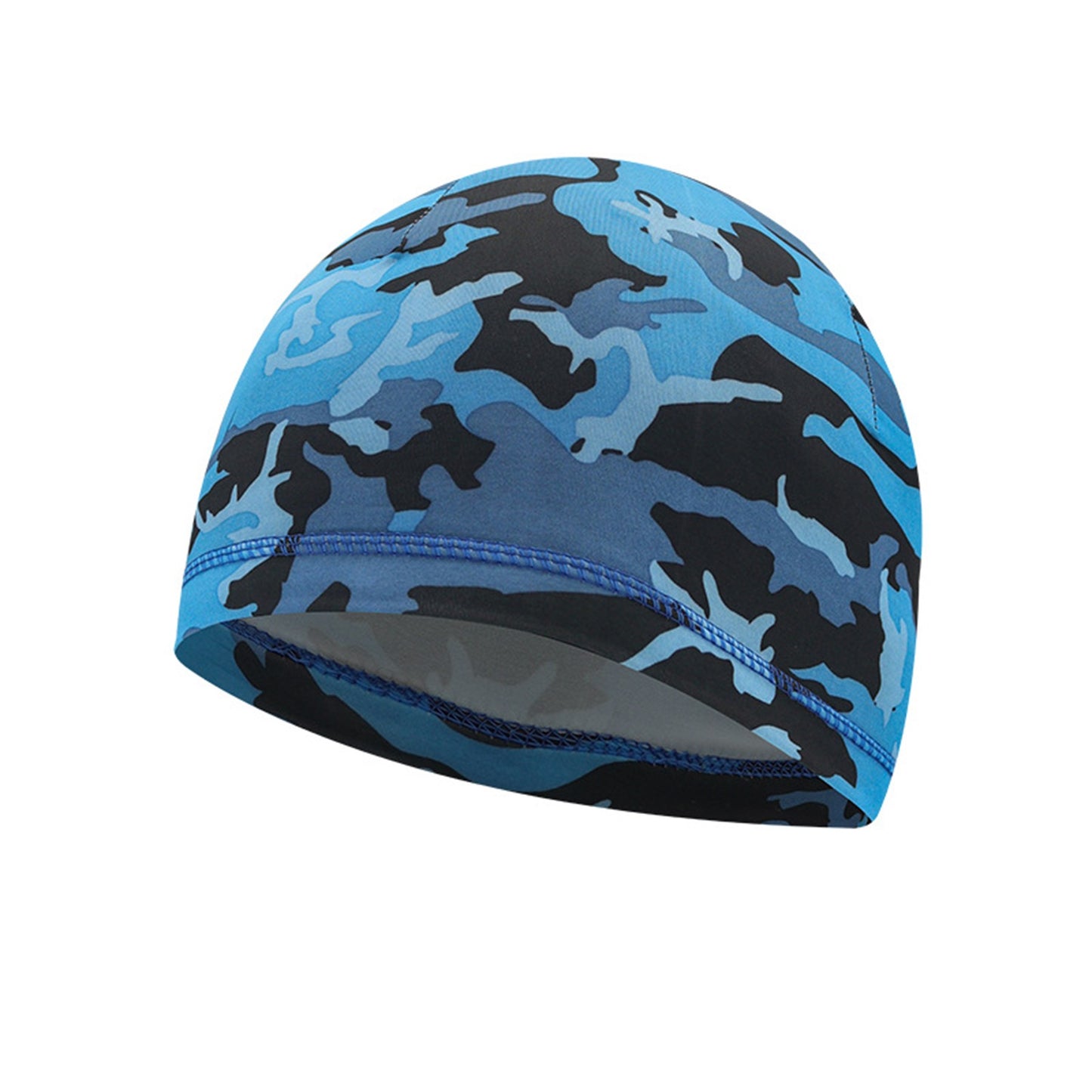 Camouflage Halo Headband Skull Cap Sports Beanie