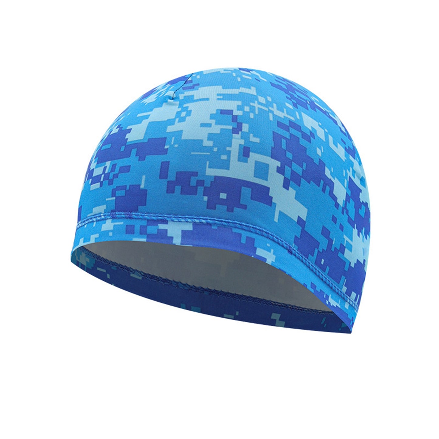 Camouflage Halo Headband Skull Cap Sports Beanie