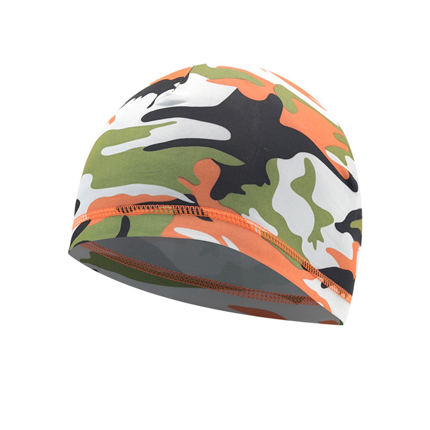 Camouflage Halo Headband Skull Cap Sports Beanie