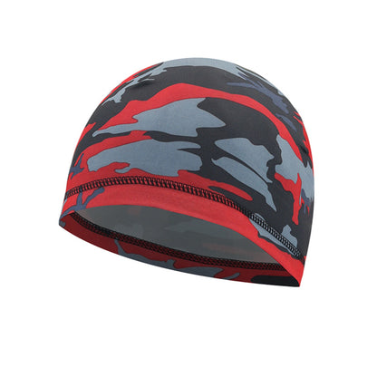 Camouflage Halo Headband Skull Cap Sports Beanie