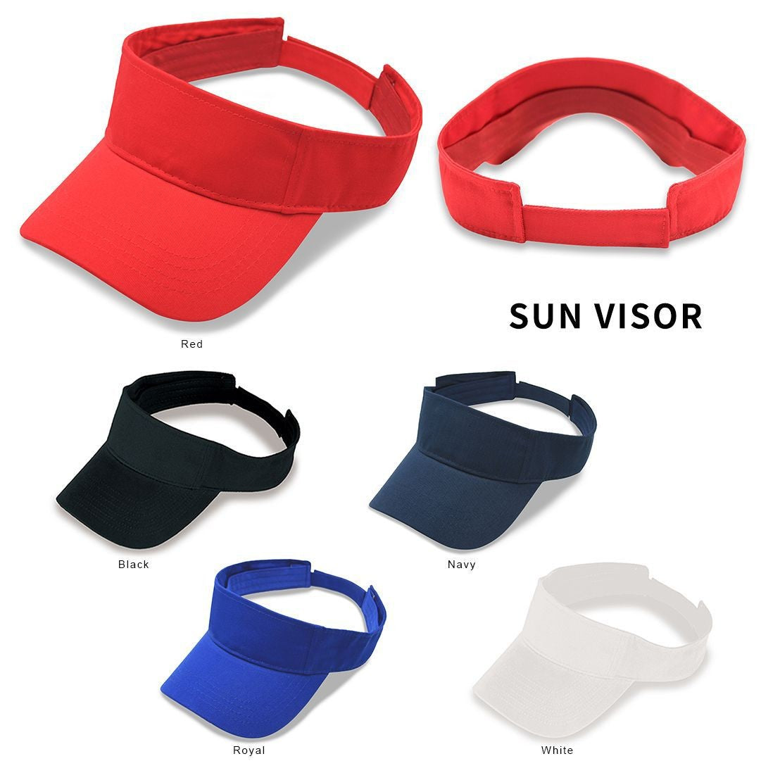 Cotton Twill Sun Visor