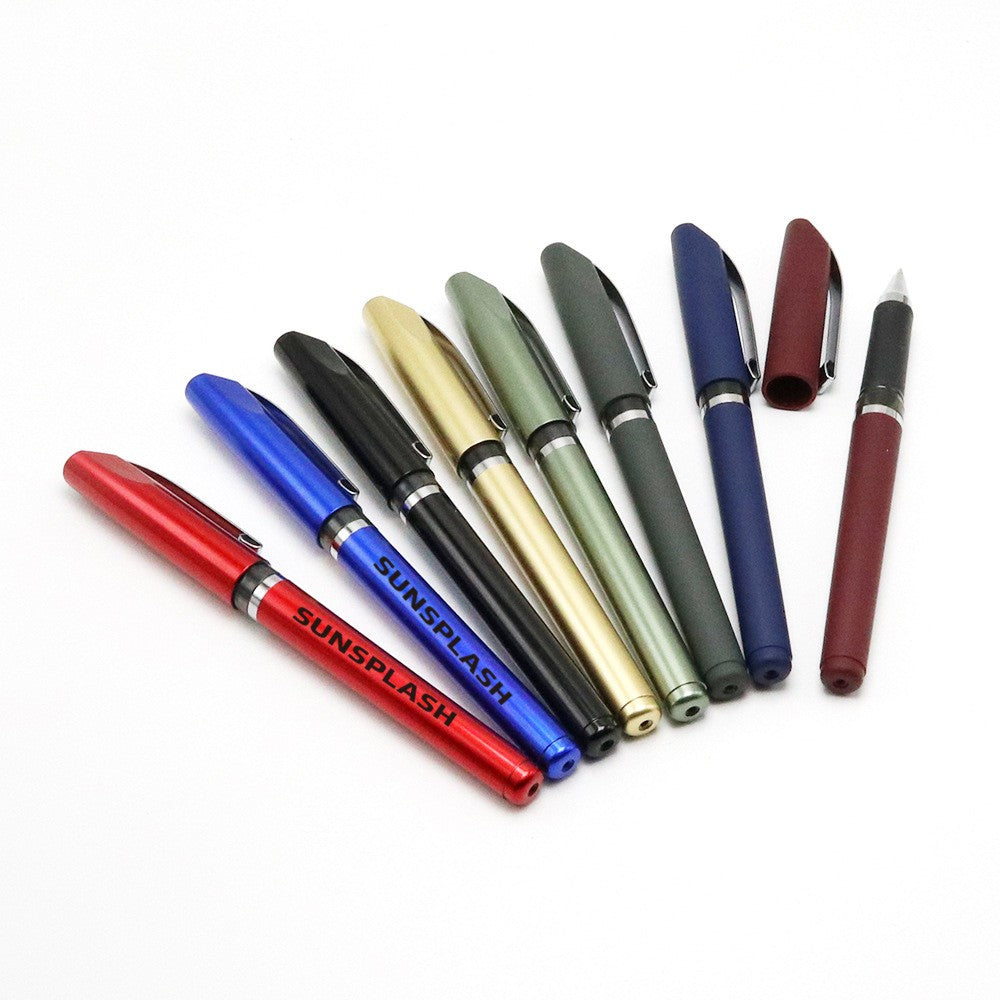 Premium Metallic Gel Ink Rolling Ball Pen (0.5 Mm / 0.7Mm)