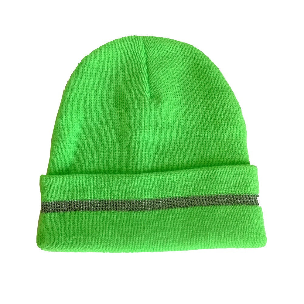 Adult Reflective Knit Beanie