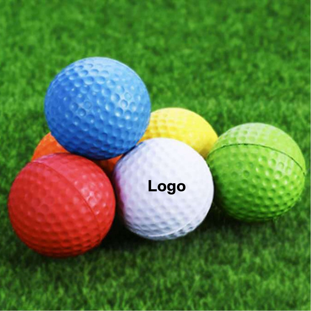 Driving Range Golf Practice Balls - 2 Layer - Logo Printed