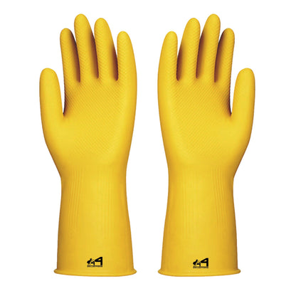 Kitchen Latex Rubber Waterproof Cleaning Gloves