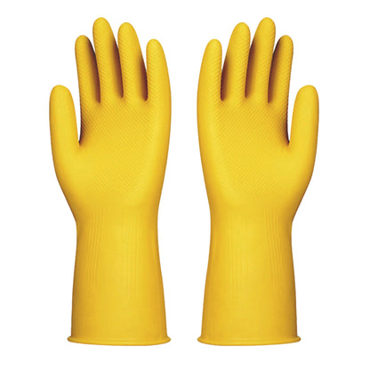 Kitchen Latex Rubber Waterproof Cleaning Gloves