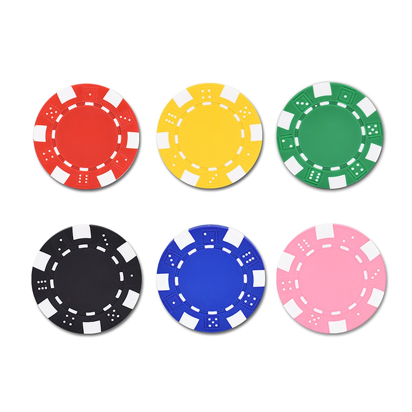 Custom Poker Chips for Casino Card Game