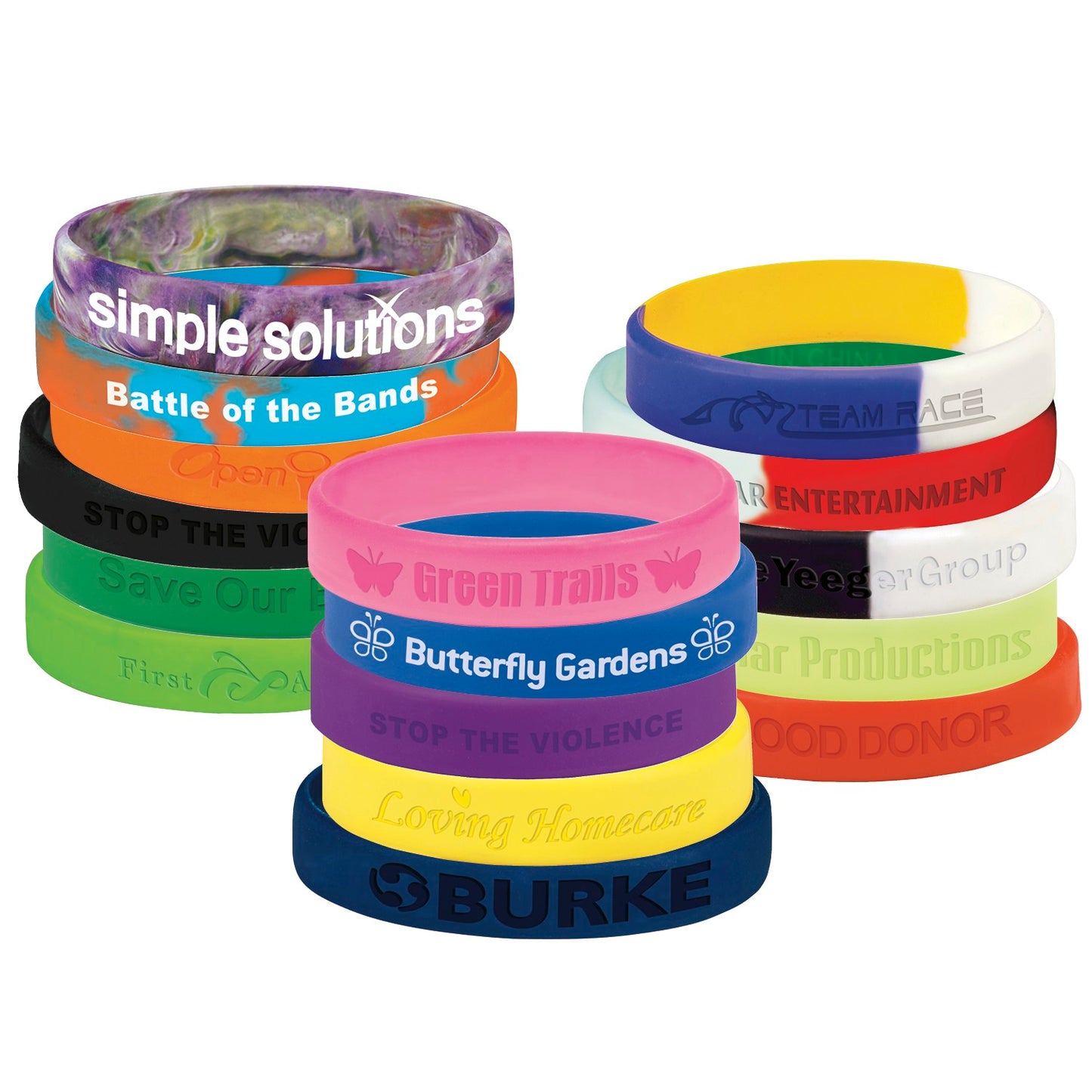 Silicone Awareness Wrist Band