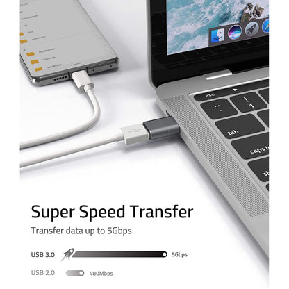 USB Type C to USB 3.0 Adapter Compatible with MacBook Pro, iMac, iPad Mini, Samsung Galaxy and Other