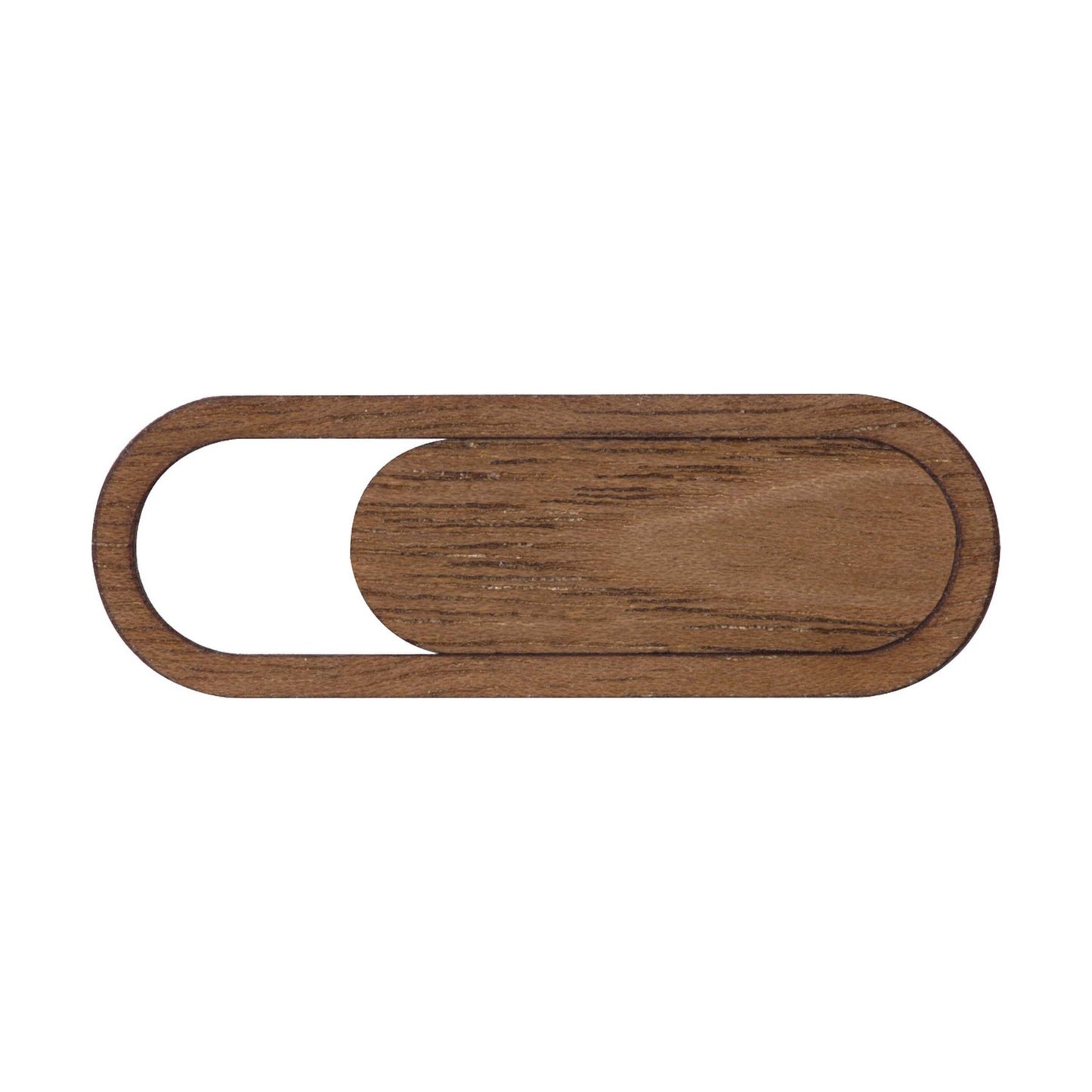 Sliding Wood Eco-Friendly Webcam Cover with Standard Packaging