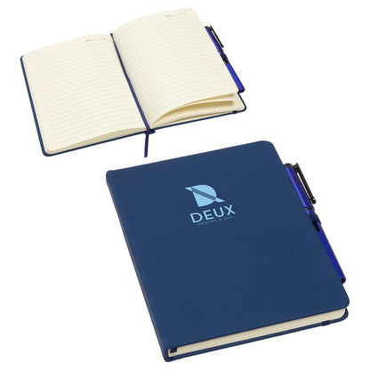 Quorum Soft Touch Journal with Matching Color Gel Pen