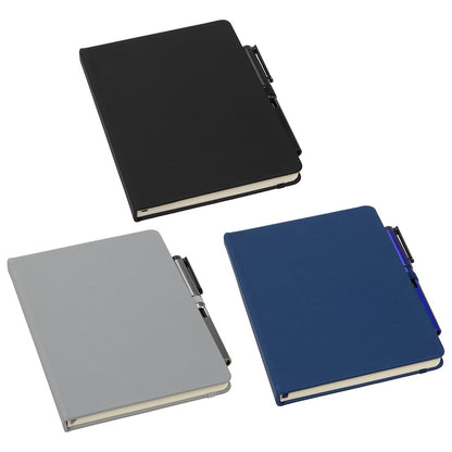 Quorum Soft Touch Journal with Matching Color Gel Pen