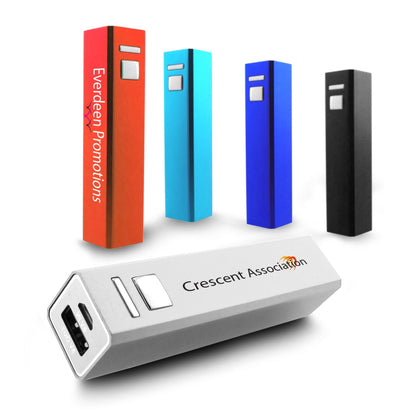 Portable Rectangle Power Bank 2200mAh