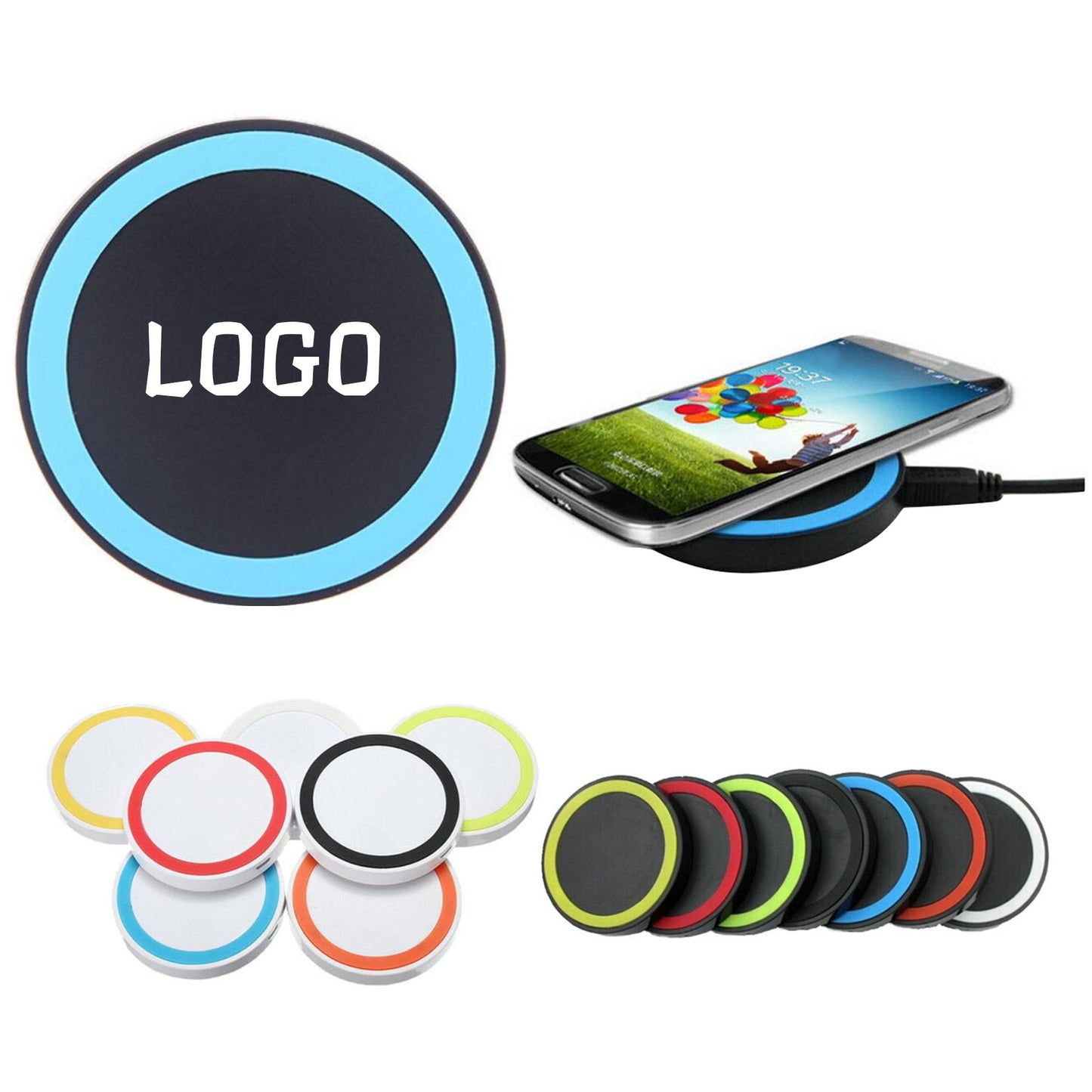 Round Wireless Phone Charging Pad