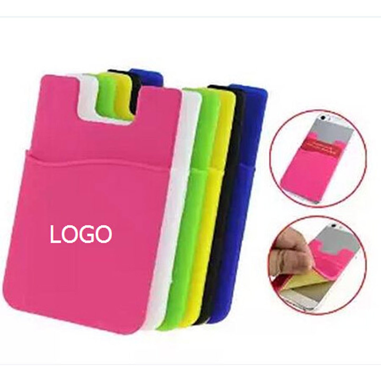 Smart Silicone Cell Phone Wallet Pocket.