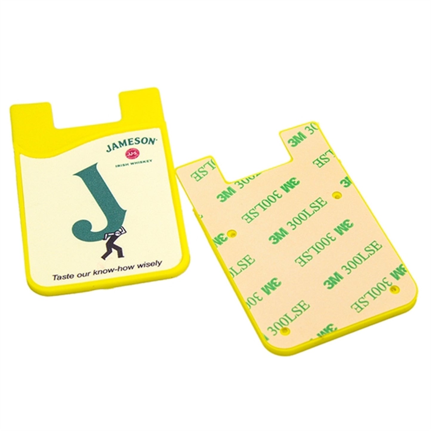 Silicone phone card holder /Adhesive Phone Wallet