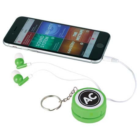 Orbit Earbud Wrap Key Tag