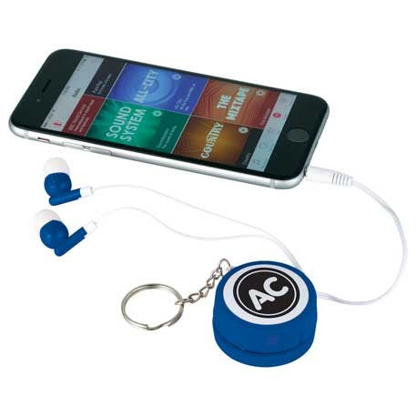 Orbit Earbud Wrap Key Tag