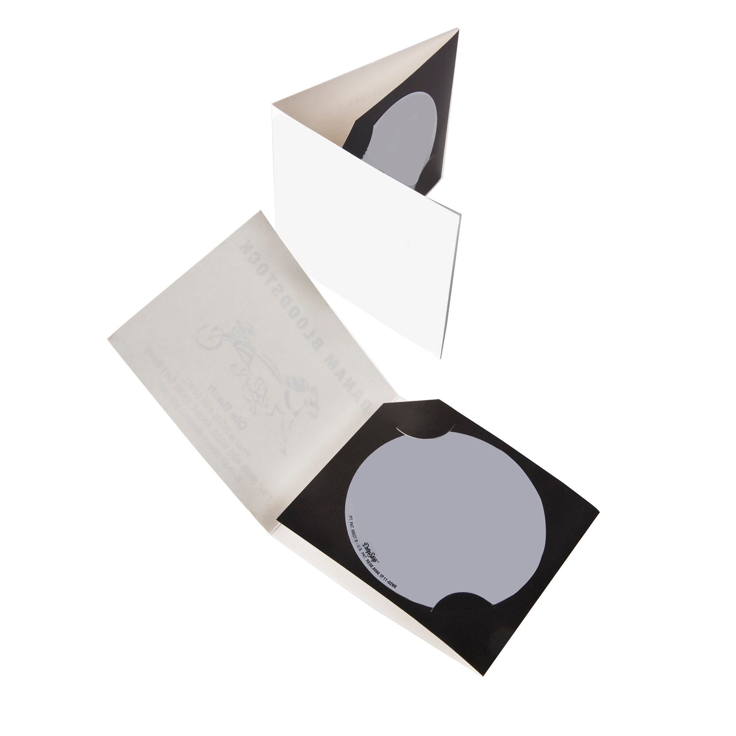 DropStop® Plain Printed Folding Card