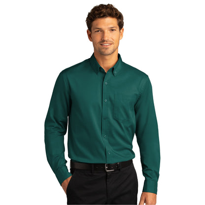 Port Authority® Men's Long Sleeve SuperPro React™ Twill Shirt