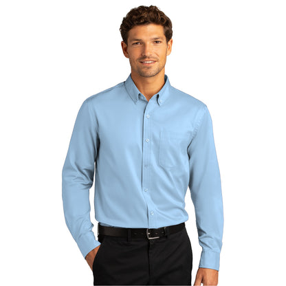 Port Authority® Men's Long Sleeve SuperPro React™ Twill Shirt