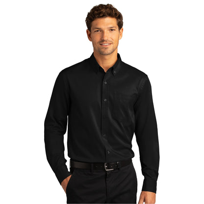 Port Authority® Men's Long Sleeve SuperPro React™ Twill Shirt