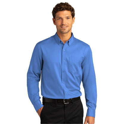 Port Authority® Men's Long Sleeve SuperPro React™ Twill Shirt