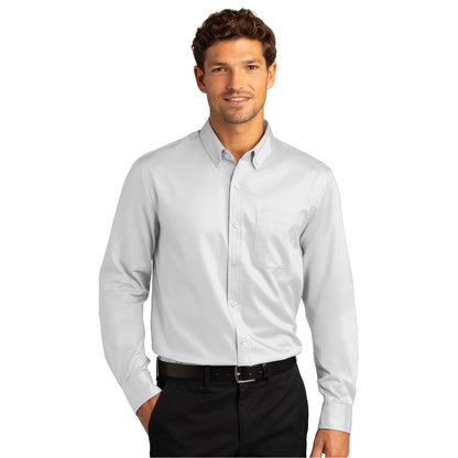 Port Authority® Men's Long Sleeve SuperPro React™ Twill Shirt