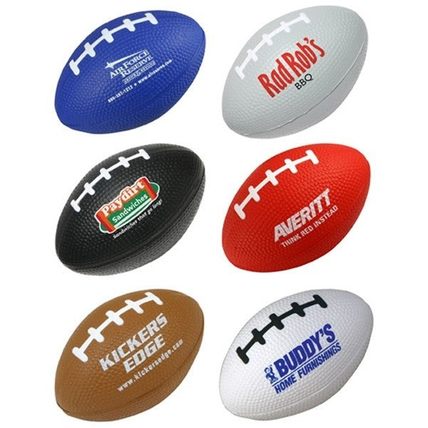 2 1/2" Football Shape Stress Ball