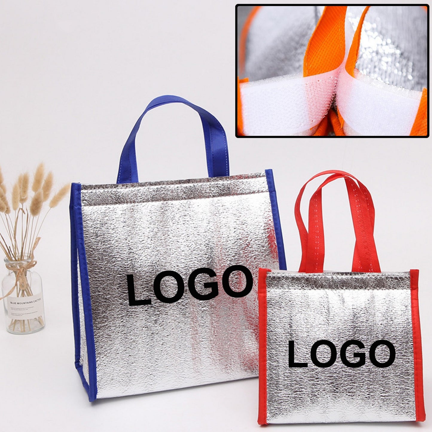 Disposable Waterproof Insulated Thermal Lunch Cooler Bag Warmer Bags